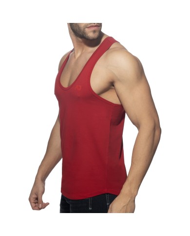 Addicted Baumwoll Tank Top mit U-Ausschnitt AD997 Addicted Baumwoll Tank Top mit U-Ausschnitt AD997