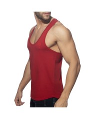 Addicted Baumwoll Tank Top mit U-Ausschnitt AD997