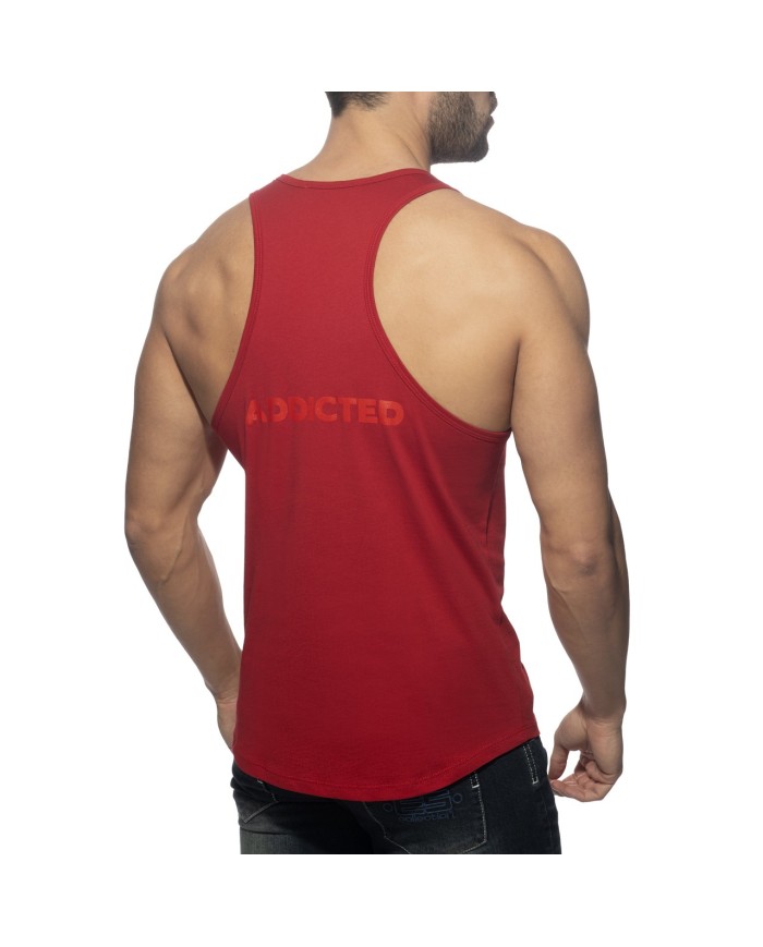 Addicted Baumwoll Tank Top mit U-Ausschnitt AD997 Addicted Baumwoll Tank Top mit U-Ausschnitt AD997