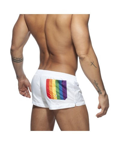 Addicted Regenbogen Badeshorts ADS197