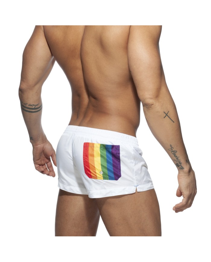 Addicted Regenbogen Badeshorts ADS197