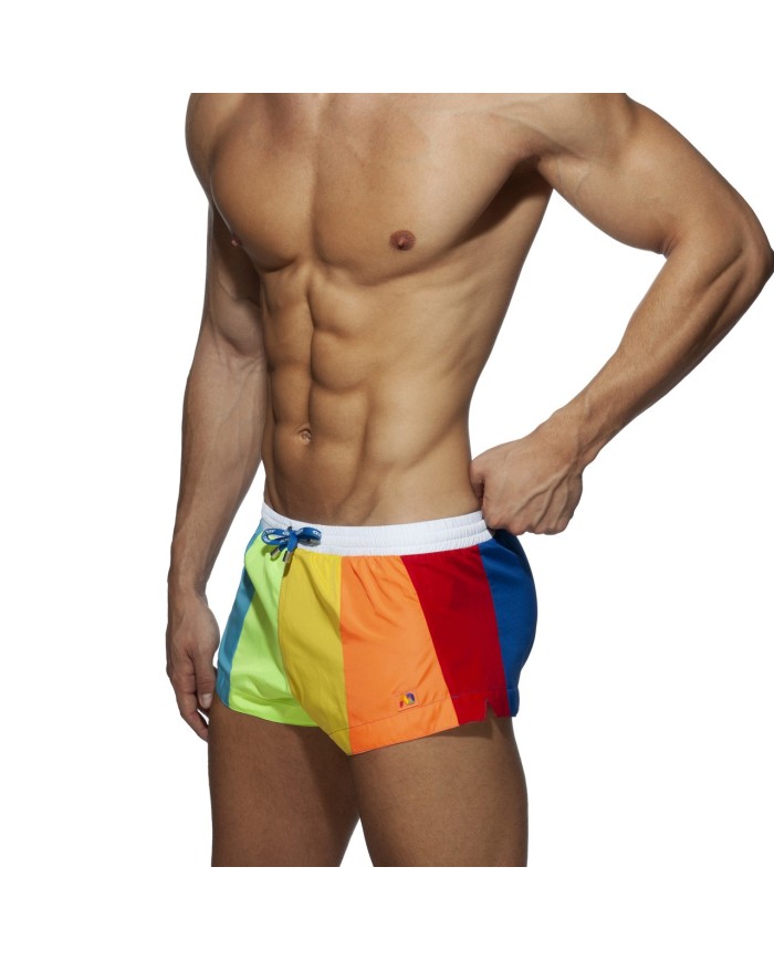 Addicted Regenbogen Badeshorts ADS239