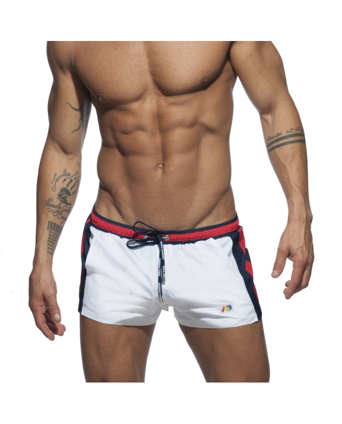 Addicted Gestreifte Basic Badeshorts ADS214