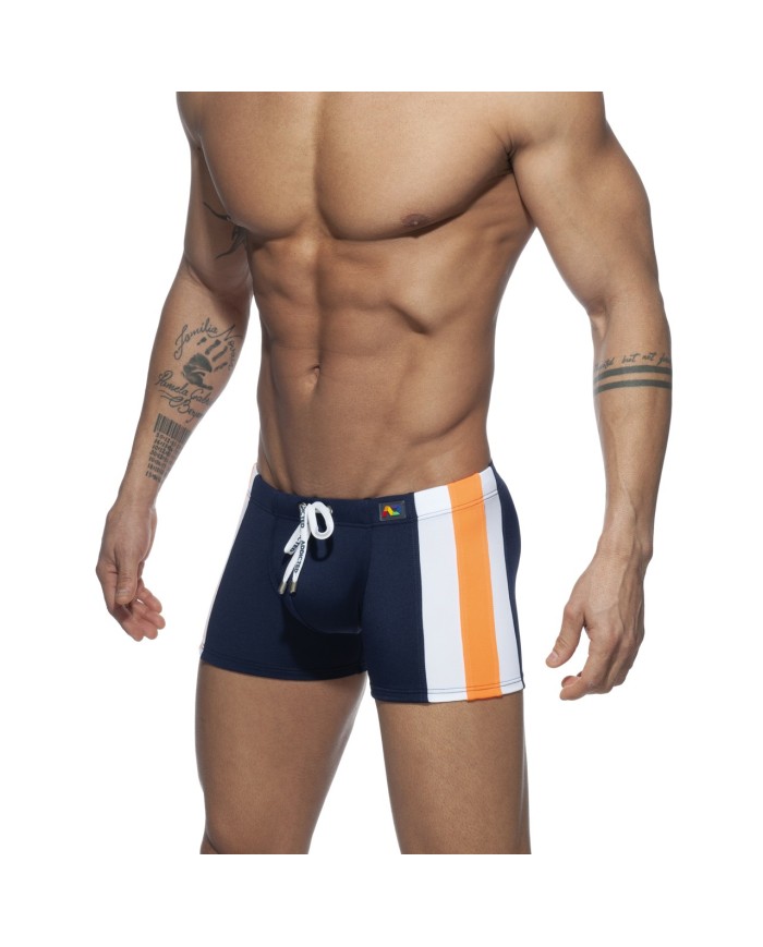 Addicted  Gestreifter Basic Schwimmboxer ADS213