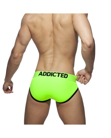 Addicted Neon Penisring Badeslip AD917