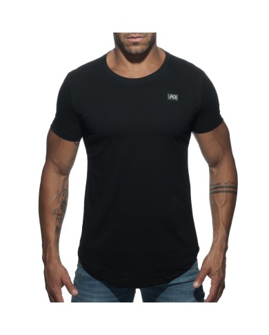 Addicted Basic T-Shirt mit U-Ausschnitt AD696