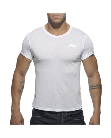 Addicted Basic T-Shirt mit V-Ausschnitt AD423