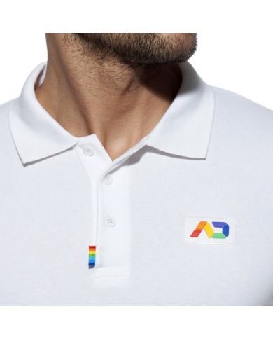 Addicted Regenbogen Polohemd AD960