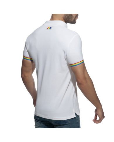 Addicted Regenbogen Polohemd AD960