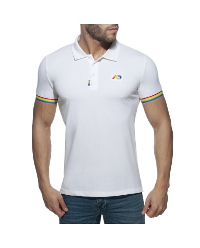 Addicted Regenbogen Polohemd AD960