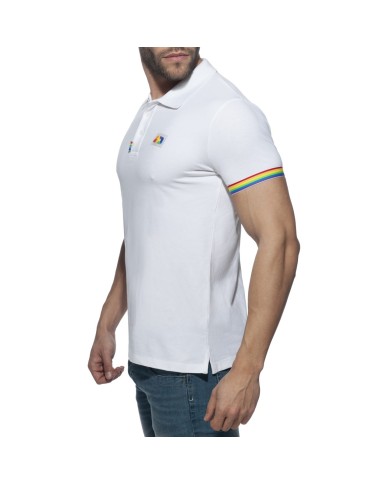 Addicted Regenbogen Polohemd AD960