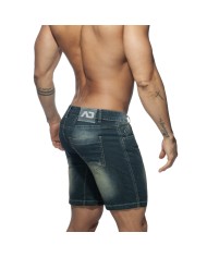 Addicted Kurze Jeans mit Regenbogenband AD991