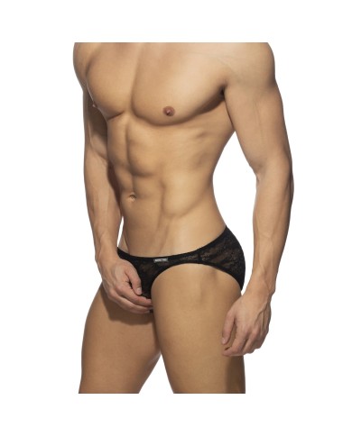 Addicted Bikini-Slip aus geblümter Spitze AD1078