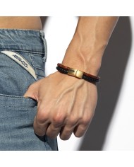 ES Collection Born Lederarmband AC079