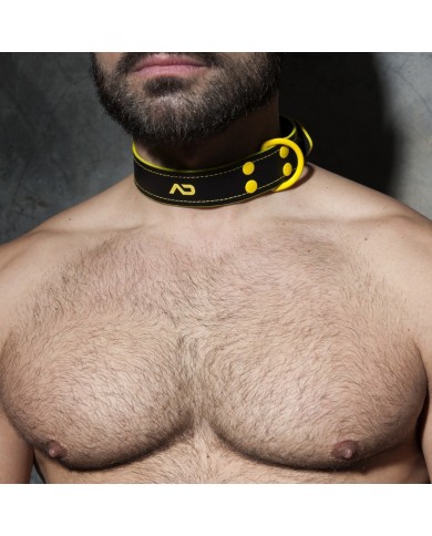 Addicted Mehrfarbiges Lederhalsband ADF44