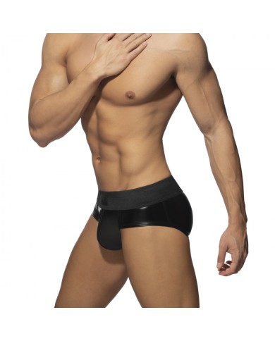 Addicted Front&Back Zip Rub Slip ADF136