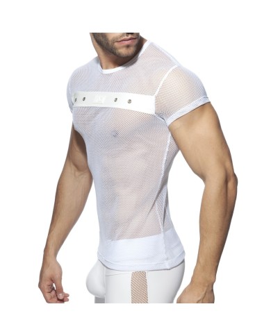 Addicted Mesh Mixed T-shirt ADF123