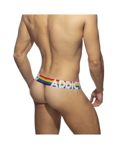 Addicted 6 Pack Rainbow Thong AD1145