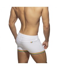 Addicted Rainbow Tape Cotton Shorts AD1147