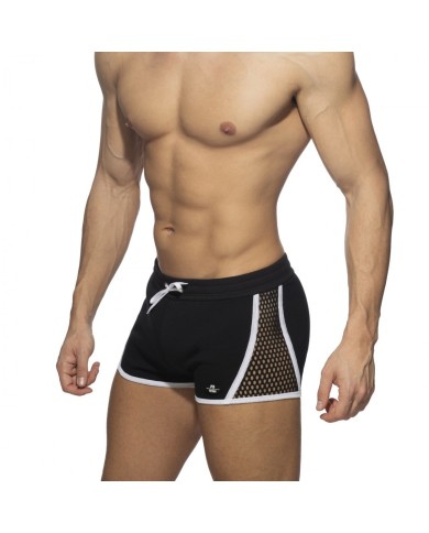 Addicted Mesh-Striped Shorts ADF169