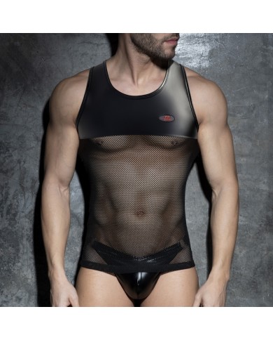 Addicted Rub Mesh Tank Top ADF178