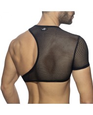Addicted Irregular Mesh Crop Top ADF163